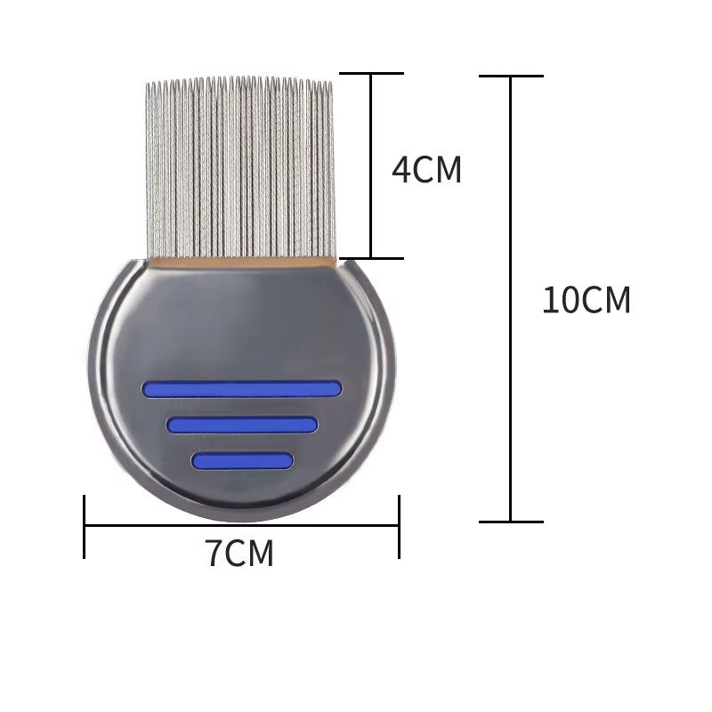 Stainless Steel Terminator Lice Comb Pet