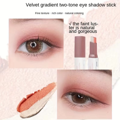 Two Color Gradient Eye Shadow Stick